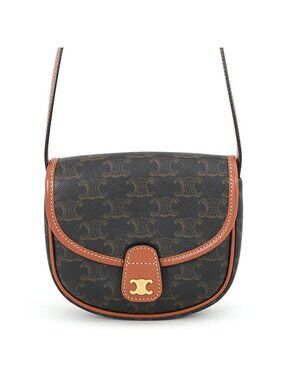Celine Shoulder Bag Mini Besace Triomphe Pouch